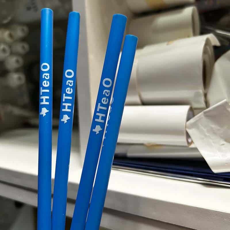 PRINTED STRAW