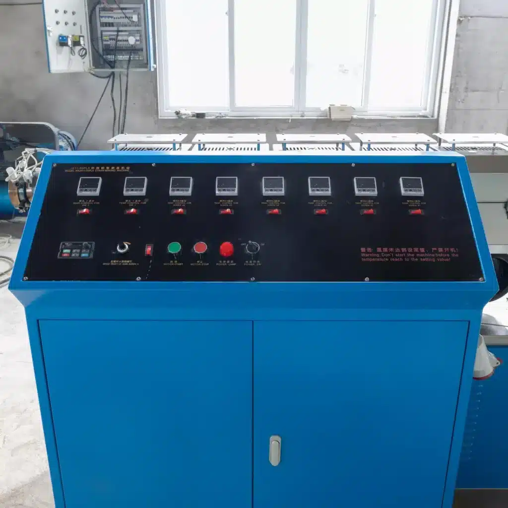 PLA straw making machine control panel