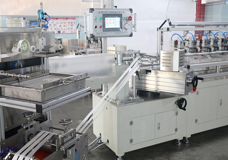 Paper straw machine