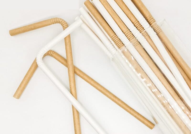 flexible paper straw