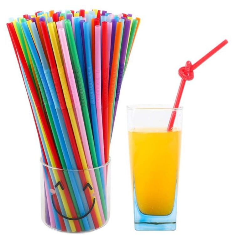 artistic drinking straw