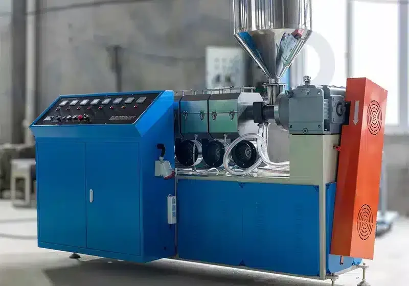 PLA straw extruder unit
