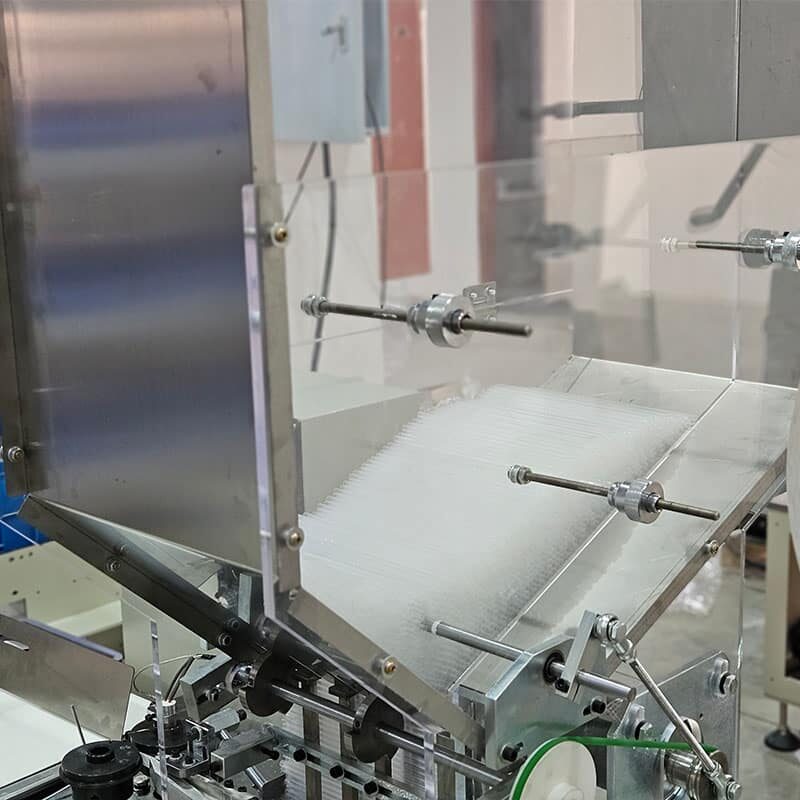 individual straw packing machine hopper