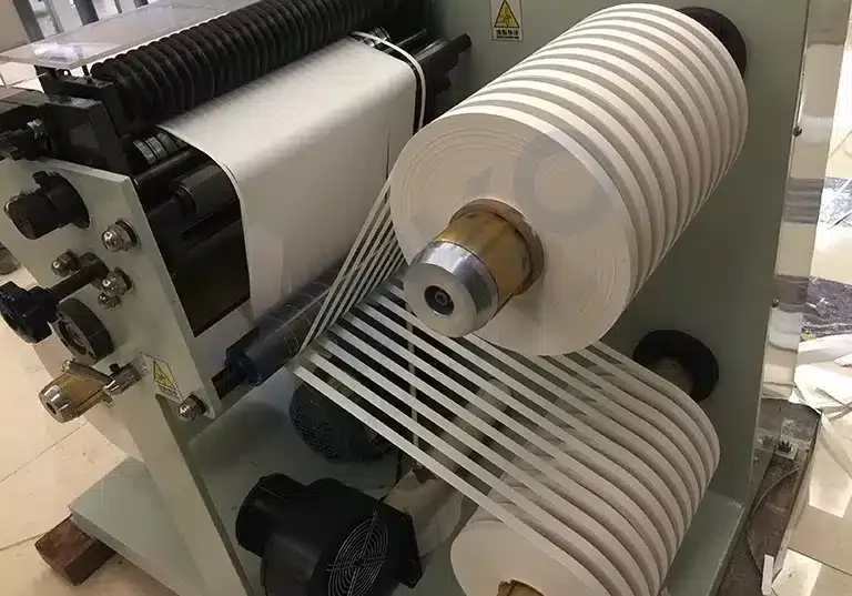 paper slitting machine rewinding part