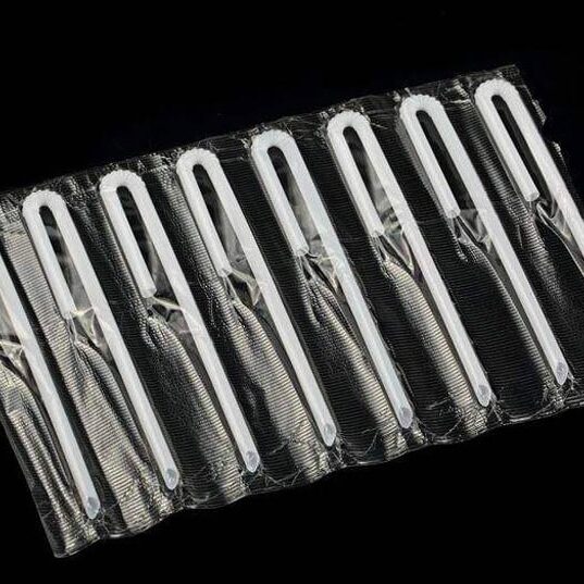 u shape plastic straw